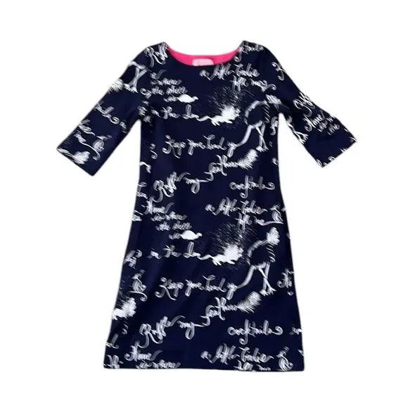 Lilly Pulitzer Girls Ruffle My Feathers Dress Girls Size 7 - Picture 2 of 13